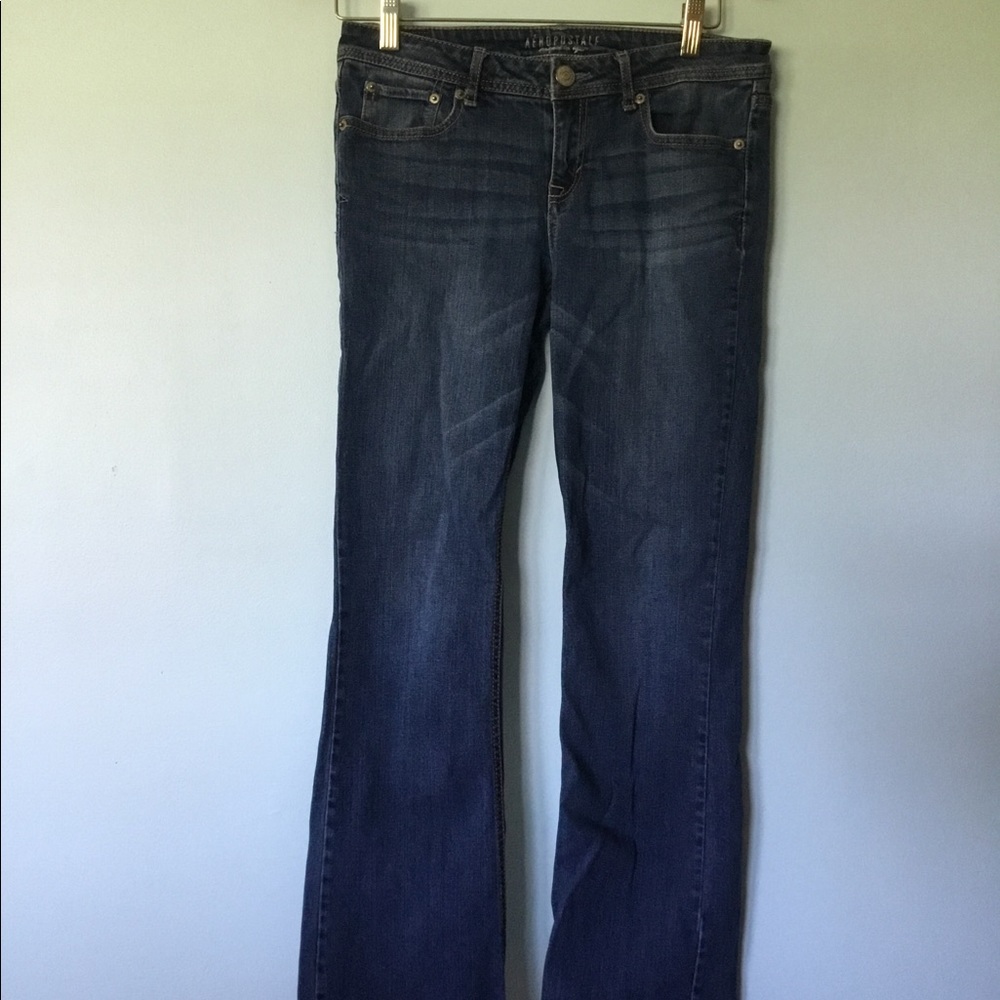 Aeropostle jeans 4 short great condition